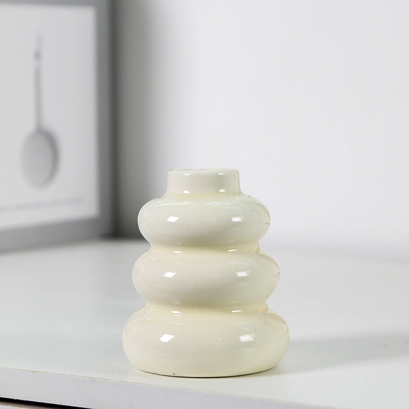 Decorative Ceramic Flower Bud Holder Stornfeild