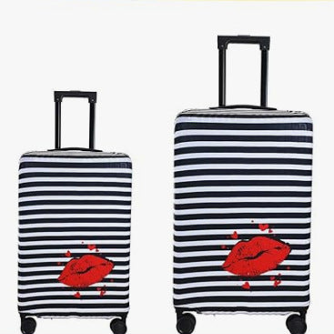 Tropical Leaf Print Hard Shell Luggage Stornfield