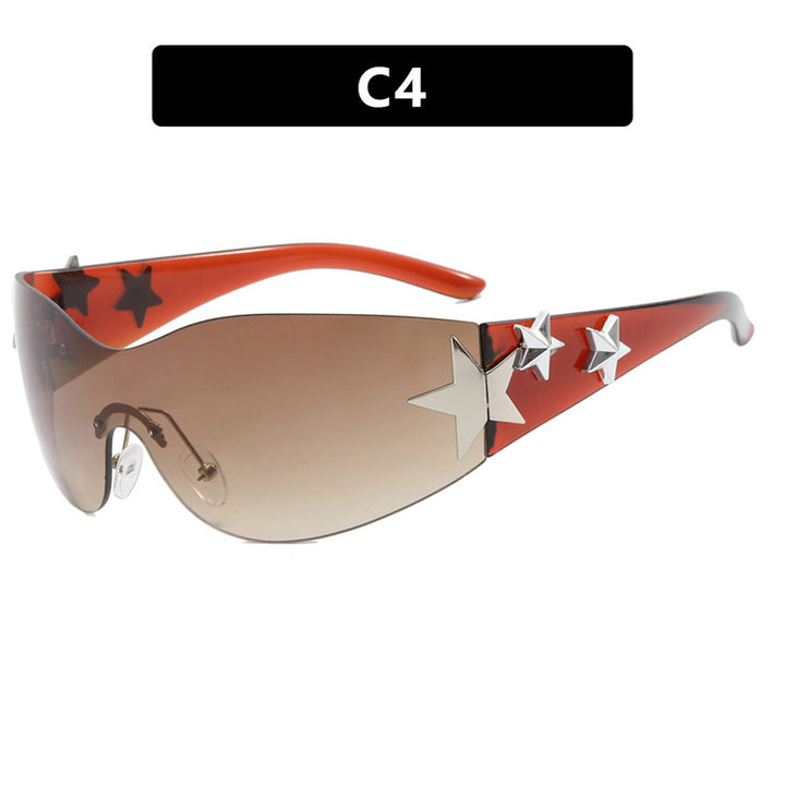 Women's trendy sunglasses with unique star design Stornfield