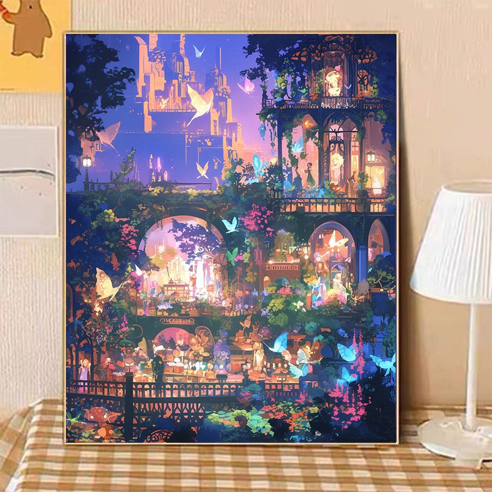 Enchanted Evening Landscape Canvas Art Stornfield