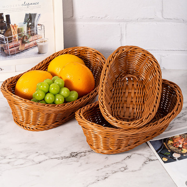 Natural Decorative Woven Fruit Bowl Stornfield
