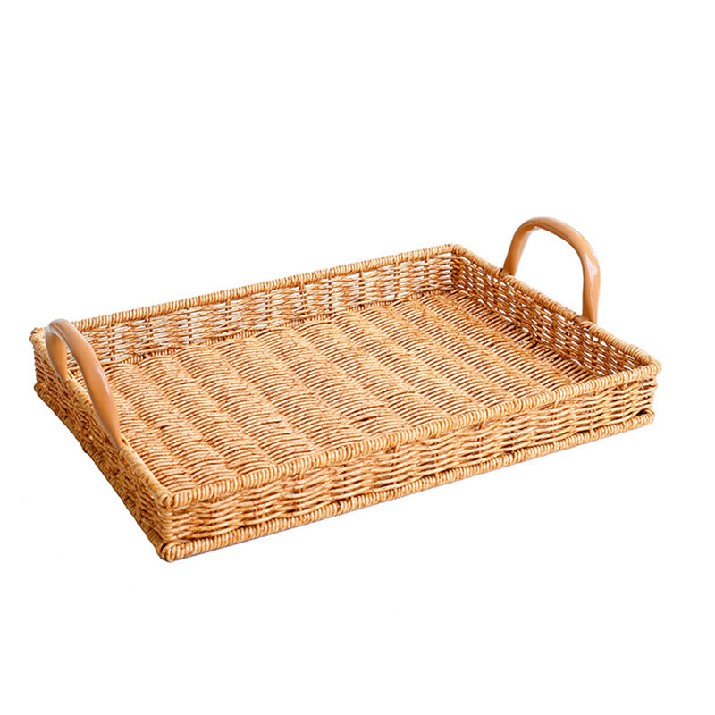 Woven Rectangular Serving Tray Stornfield