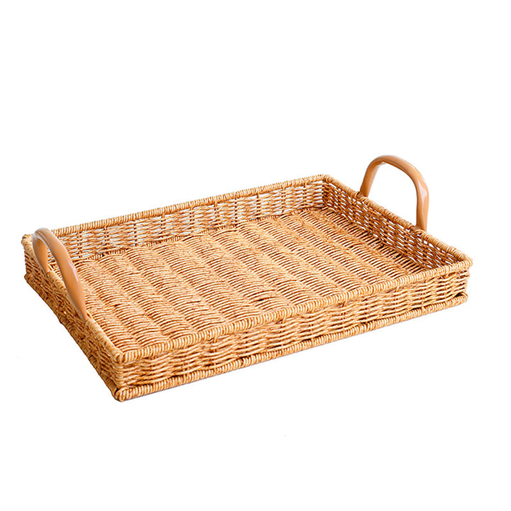 Woven Rectangular Serving Tray Stornfield