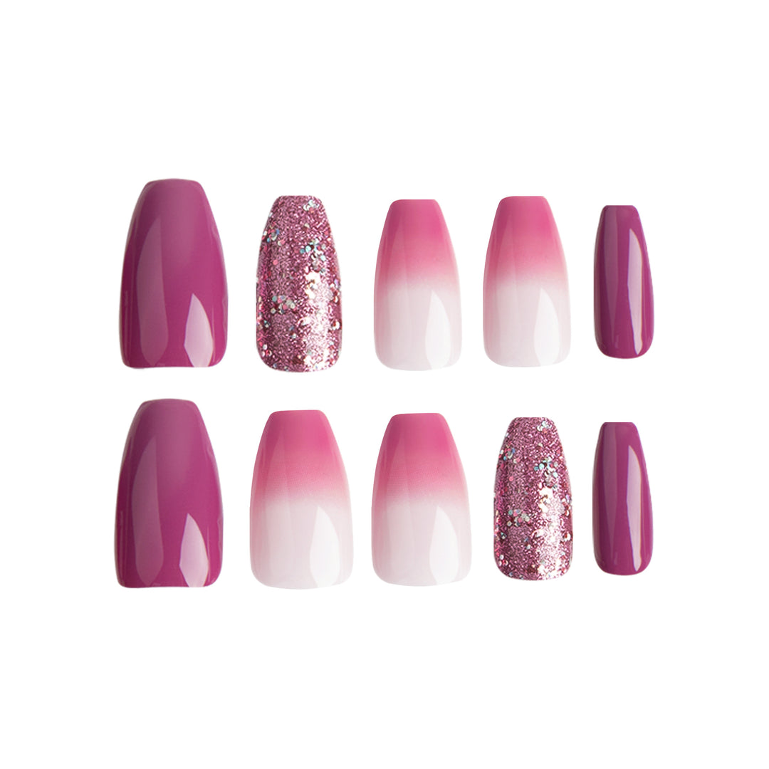 Nail Art with Glitter Effects Stornfield