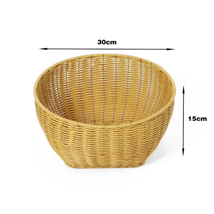 Artisan Woven Storage Basket Stornfield