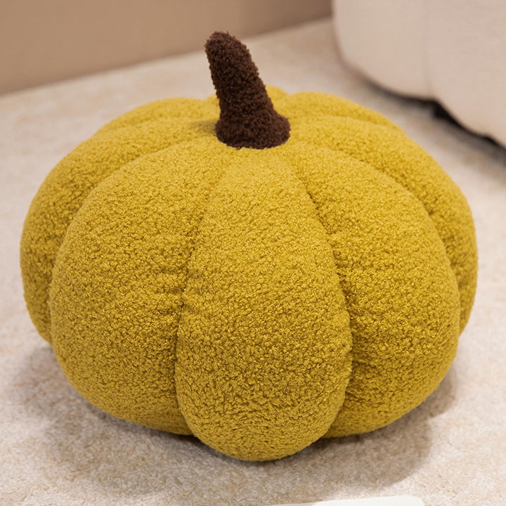 Plush cushion in pumpkin design Stornfield