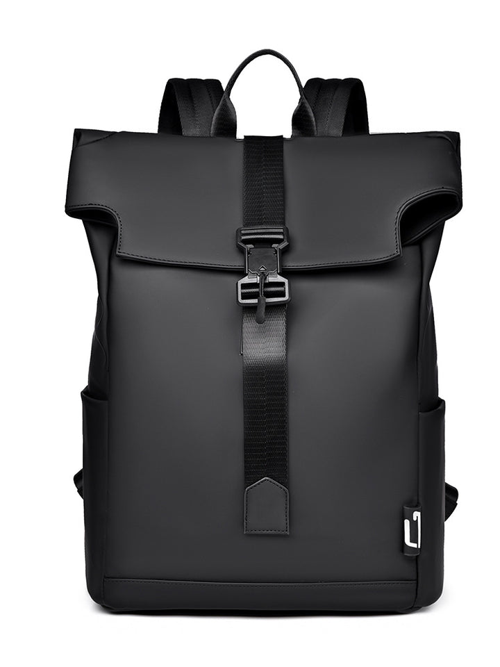 Modern Waterproof Roll-Top Backpack Stornfield