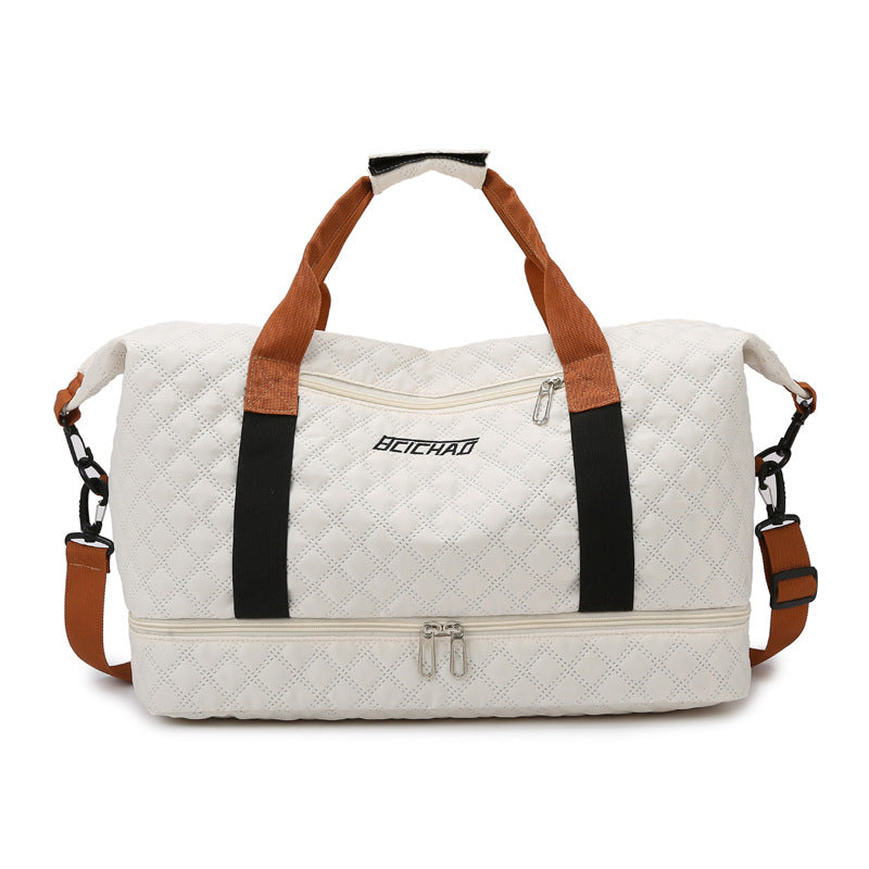 Stylish Quilted Travel Duffle