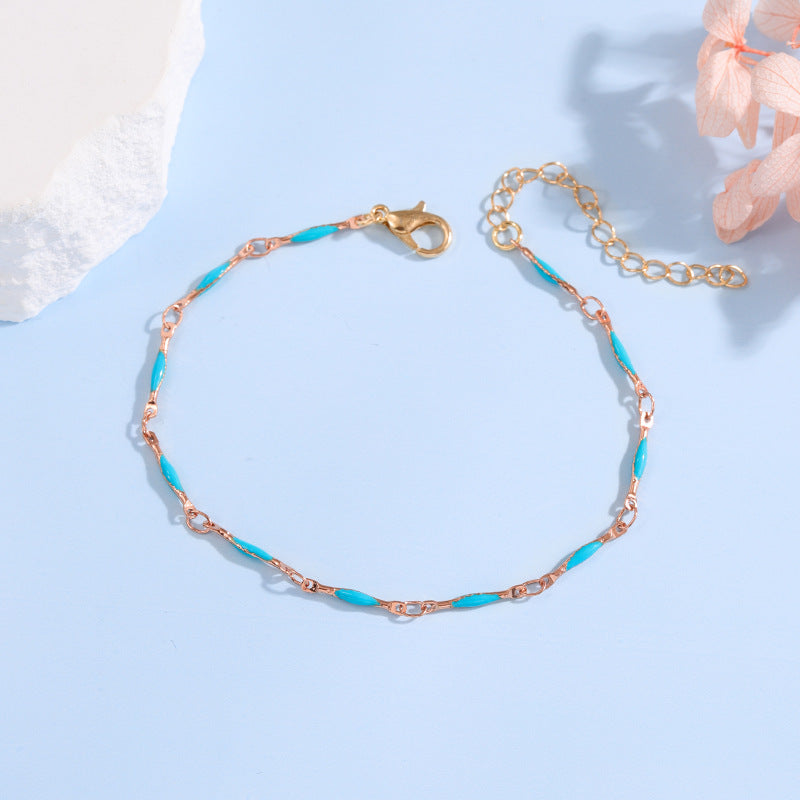 Elegant Adjustable Gemstone Chain Bracelet Stornfield