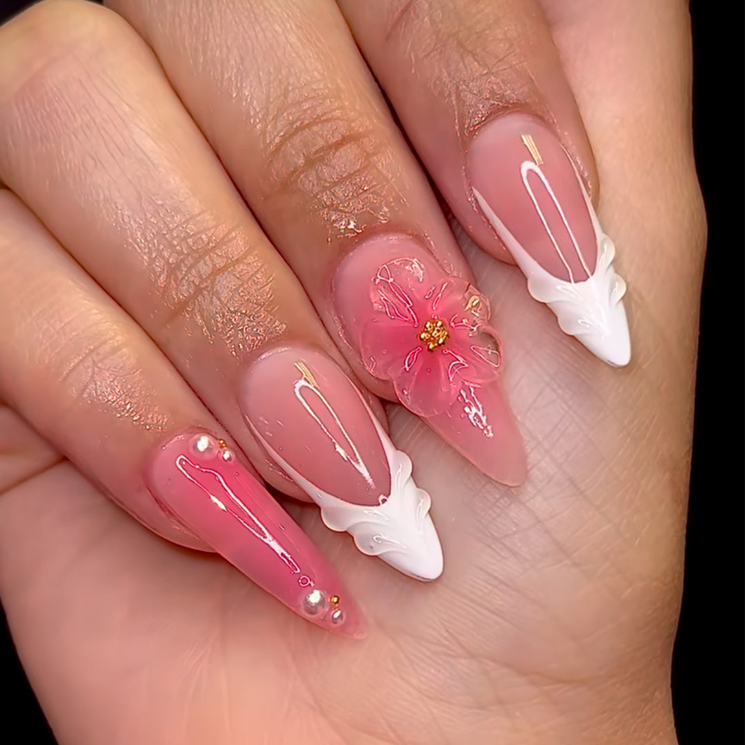 Decorative Long Stiletto Nail Extensions Stornfield