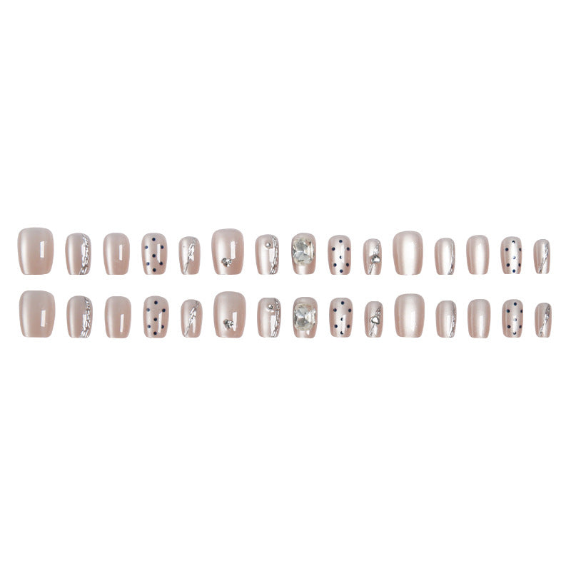 Artificial nail set with elegant 3D decorations Stornfield