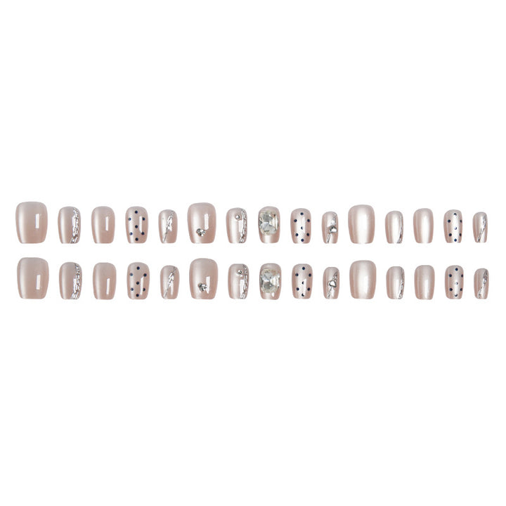 Artificial nail set with elegant 3D decorations Stornfield