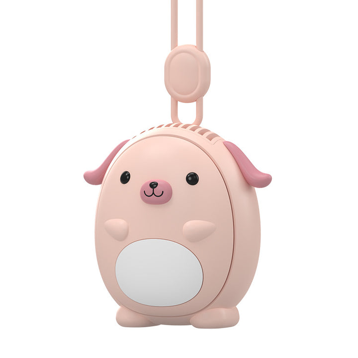 Unisex Portable Mini Fan in Dog Design Stornfield