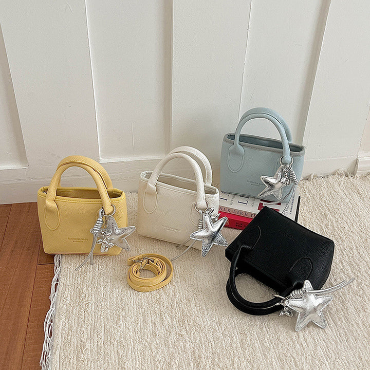 Elegant Textured Leather Handbag