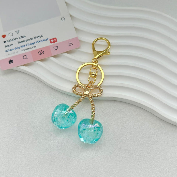 Cherry-Inspired Decorative Keychain Stornfield