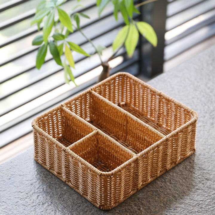 Divided Woven Storage Tray Stornfield