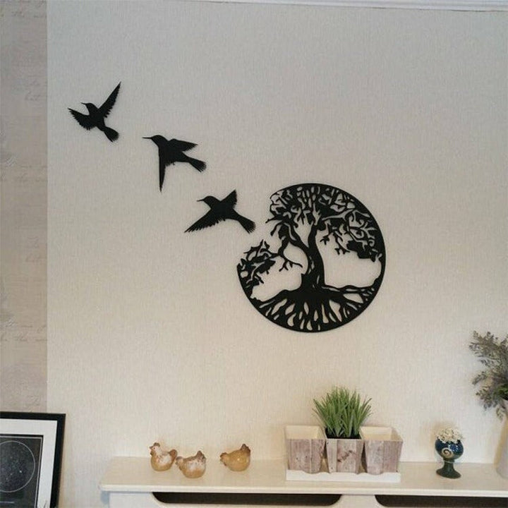 Stornfield | Black Metal Wall Art Home Decor