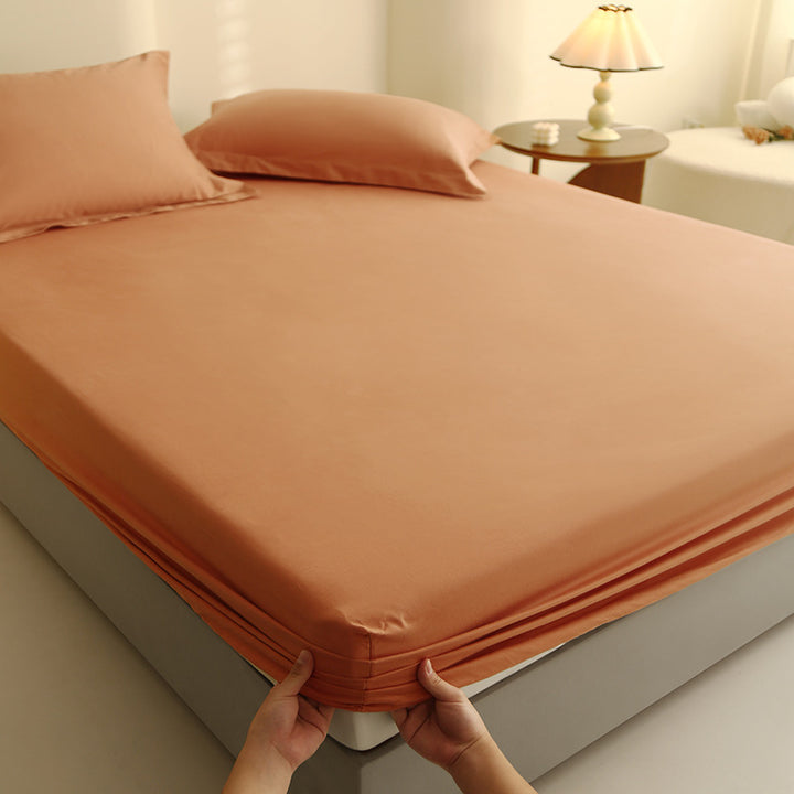 Breathable comfort fitted sheet set with extra deep pocket made of elastic modal blend and all-around elastic
