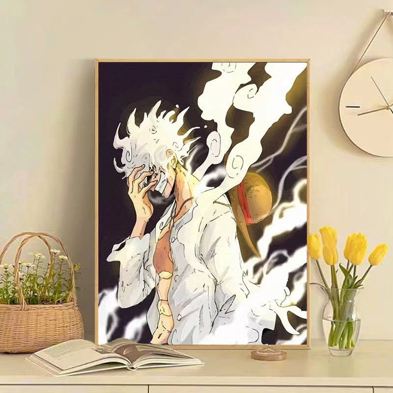 Anime-Inspired Character Art Print Stornfield
