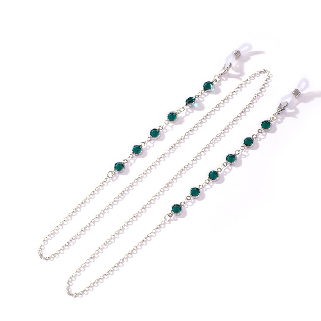 Stylish Crystal Chain Eyewear Holder Stornfield