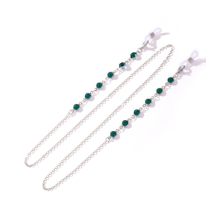 Stylish Crystal Chain Eyewear Holder Stornfield