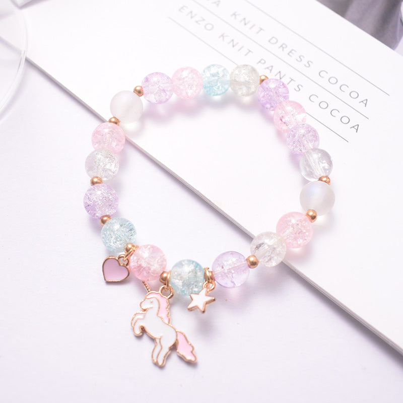 Whimsical Beaded Charm Bracelet Stornfield