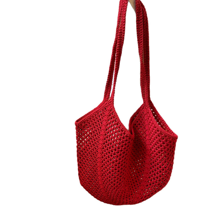 Crocheted tote bag with casual shape Stornfield