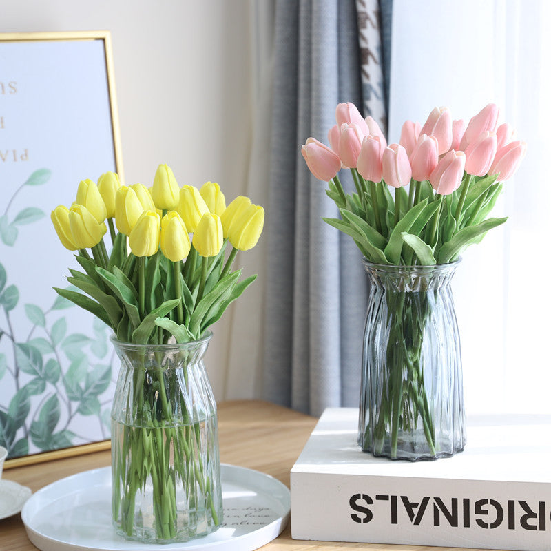 Realistic Faux Tulip Stem