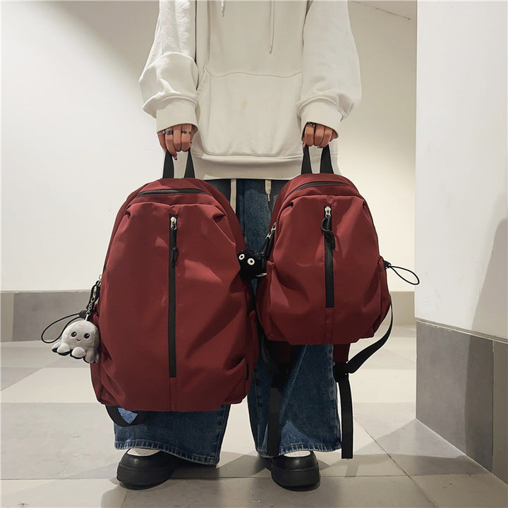 Backpack with Charming Animal Pendant and Innovative Storage Stornfield