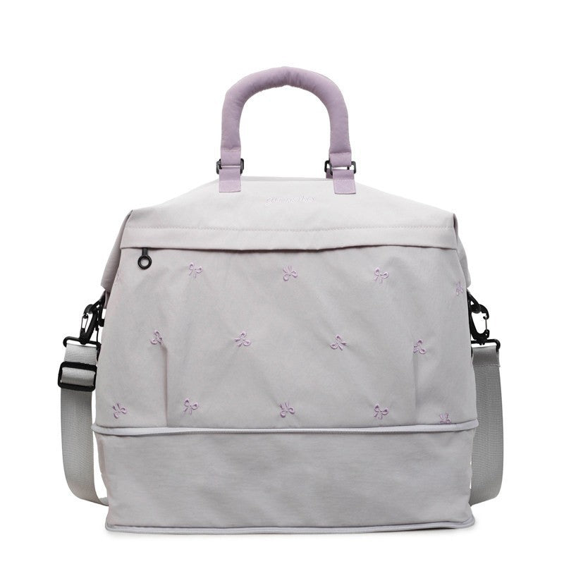 Multi-Functional Embroidered Travel Duffle