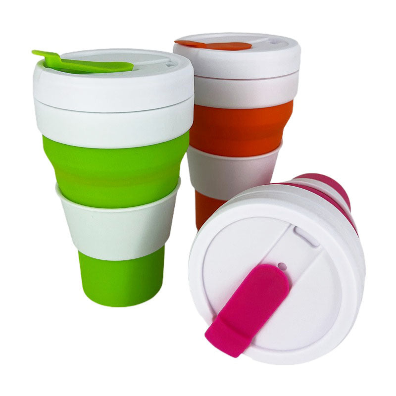 Women Foldable Coffee Cup with Lid Stornfield