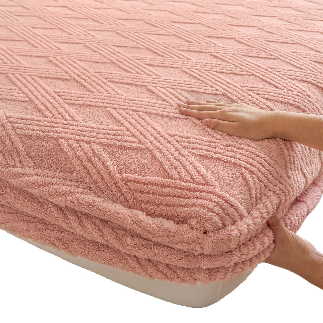 Plush Textured Bedspread