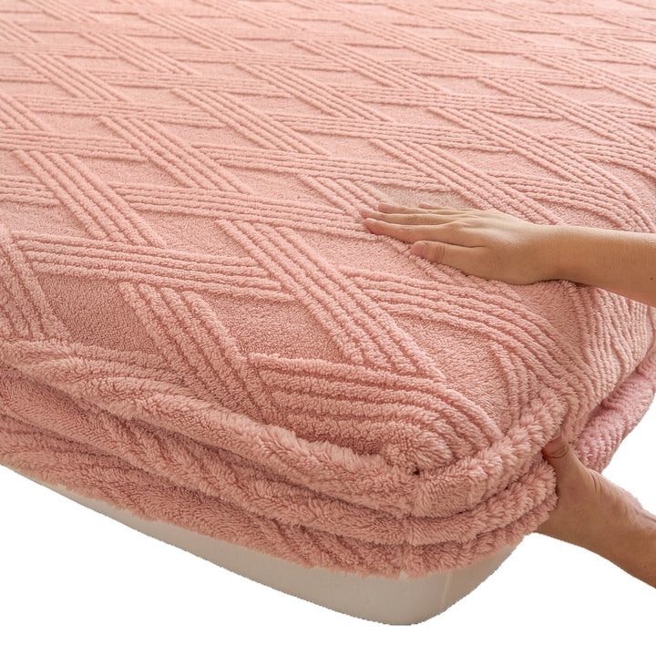 Plush Textured Bedspread