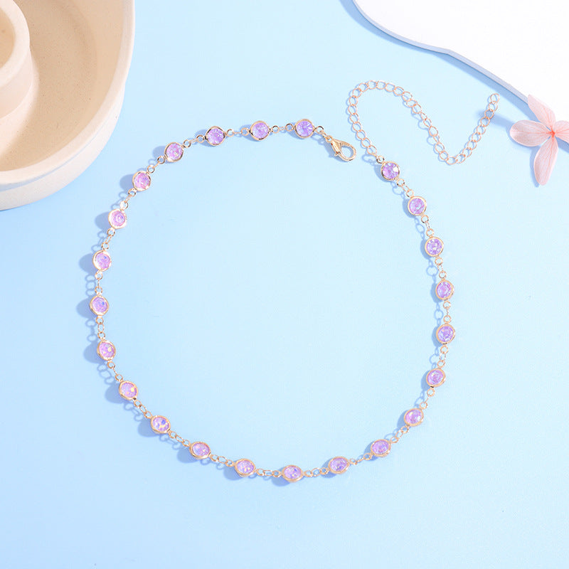 Sparkling Crystal Choker Necklace Stornfield