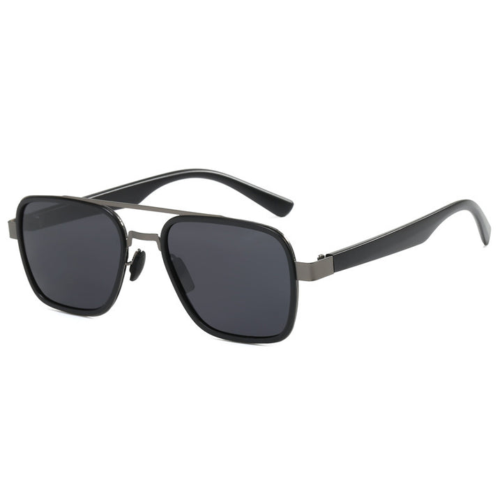 Ladies' fashionable sunglasses with square frame and innovative lenses Stornfield