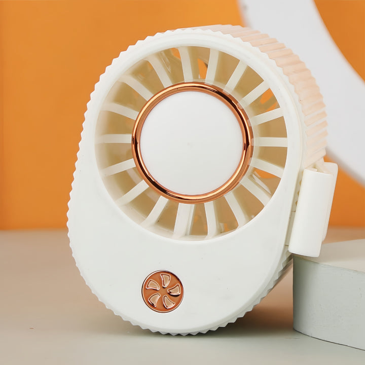 Ladies portable mini hand fan with rechargeable battery Stornfield