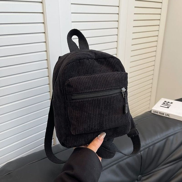 Compact Corduroy Mini Backpack Stornfield