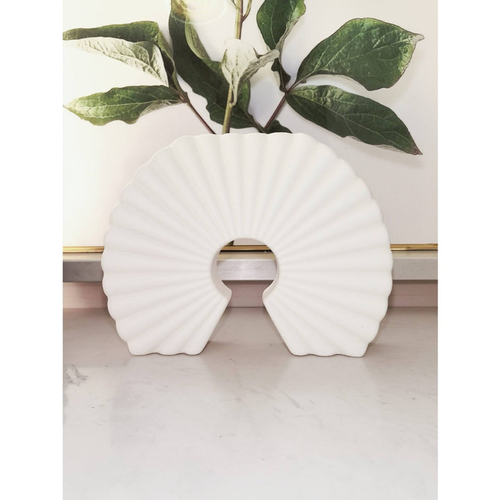Decorative Fan-Shaped Sculpture Stornfeild