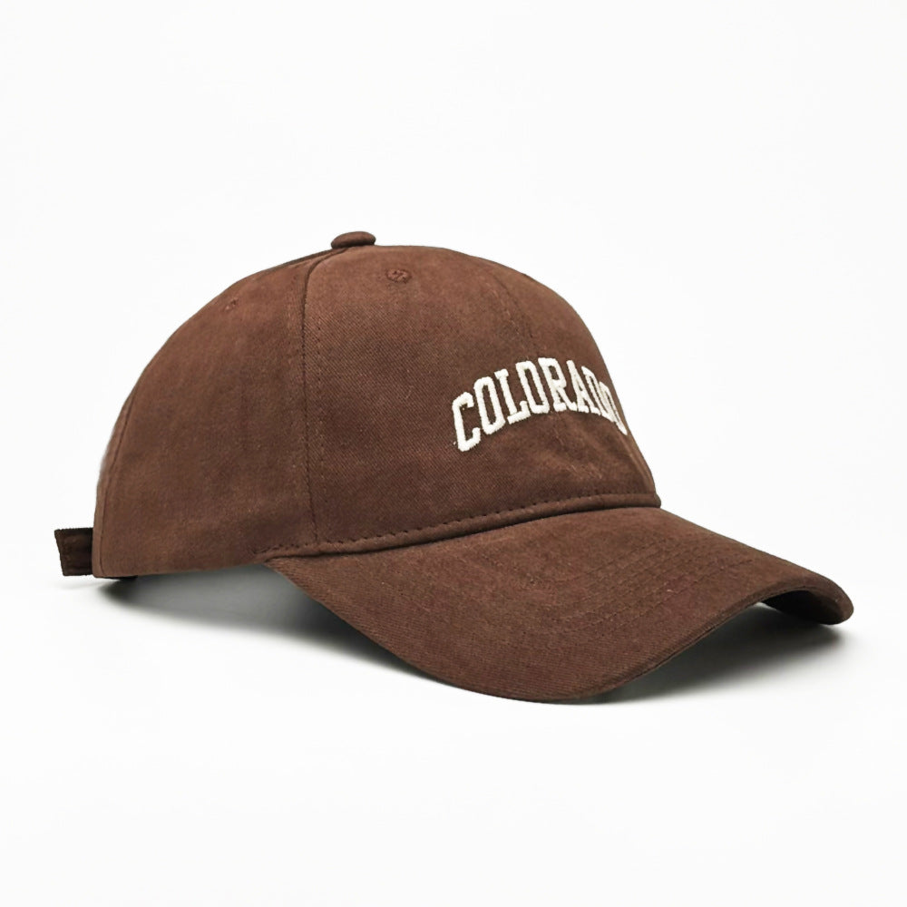 Women's fashionable cotton cap with embroidered lettering Stornfield