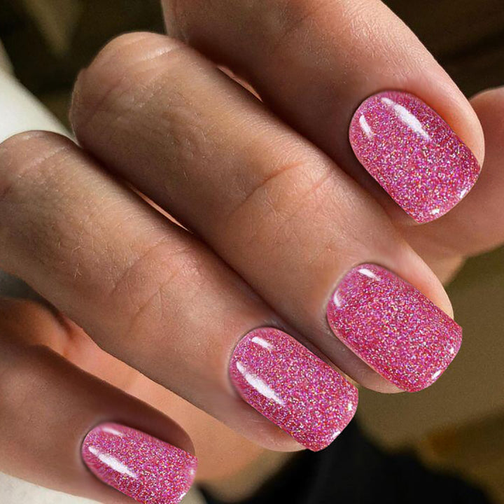 Glittering Press-On Nail Tips Stornfield