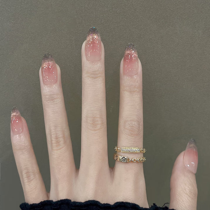 Artistic Nail Extensions with Decorative Elements Stornfield