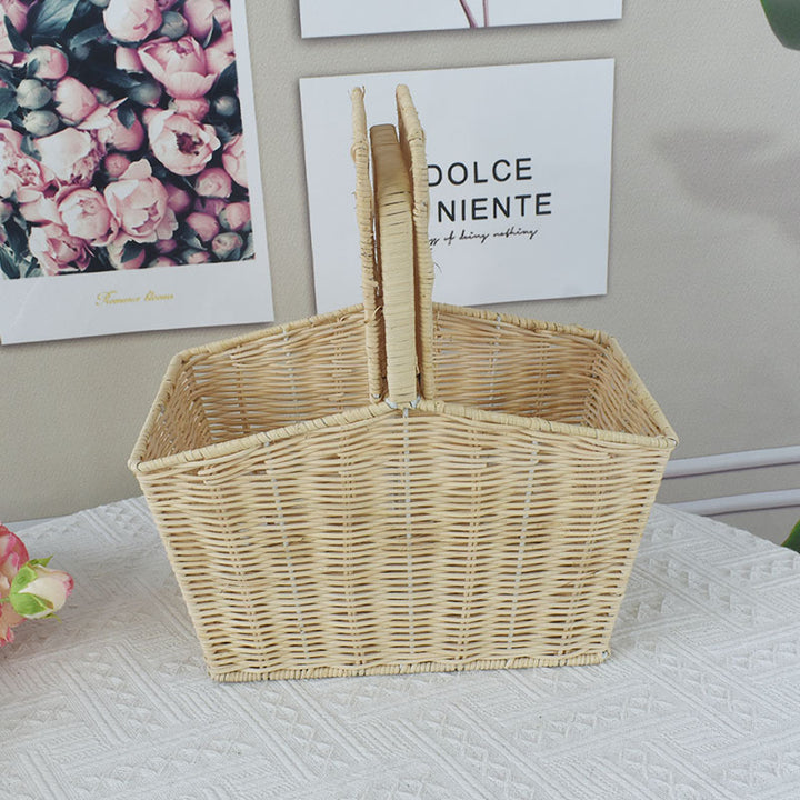 Handwoven Picnic Storage Basket Stornfield