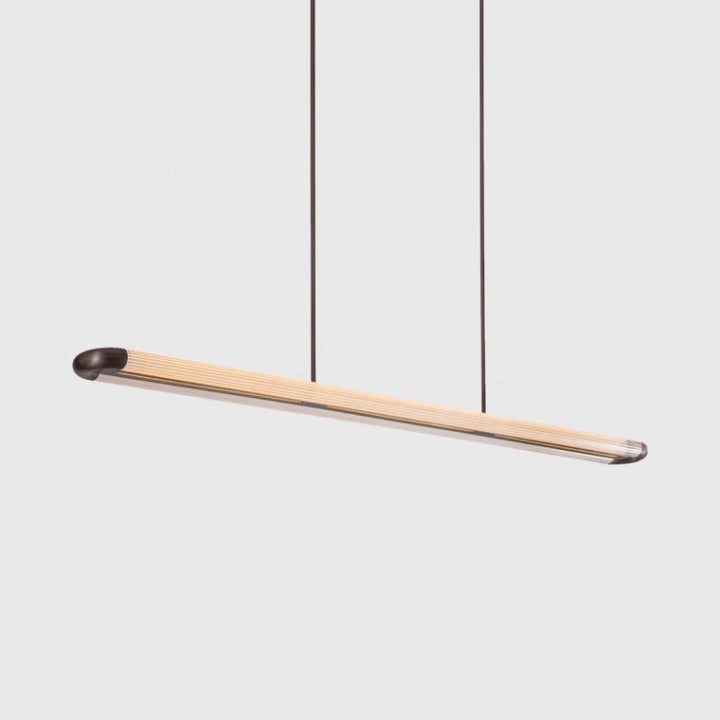 Minimalist Linear Hanging Light Fixture