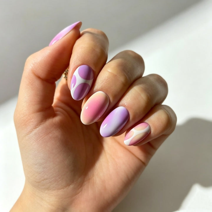 Classic Square-Shaped Press-On Nails