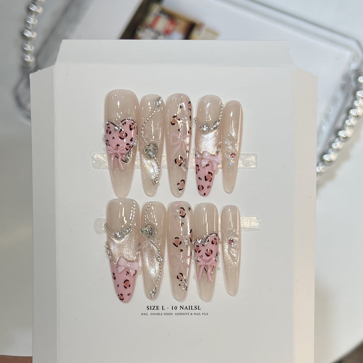 Artistic Decorative Nail Tips Set