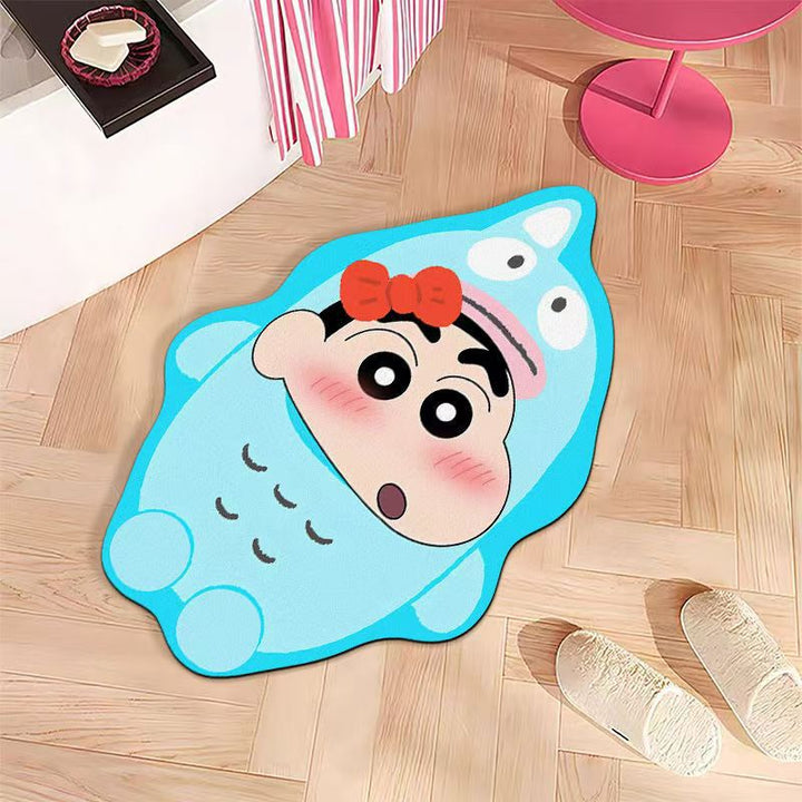 Cartoon Character Soft Bath Mat