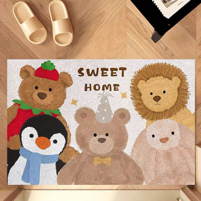 Fun Cartoon-Themed Welcome Mat Stornfield