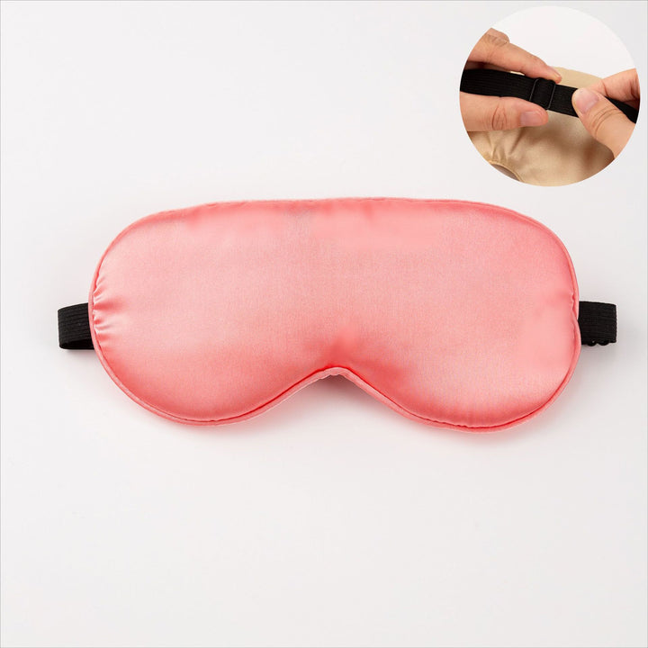Unisex nan ergonomic sleep mask with adjustable elastic band and soft satin surface Stornfield
