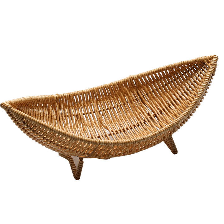 Unisex Original Handwoven Fruit Basket with Elegant Shape Stornfield