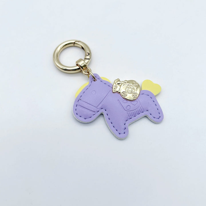 Animal-Shaped Leather Keychain Stornfield